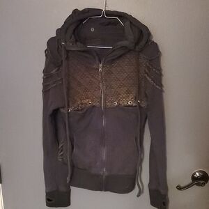 Kayo Mens/Women Gothic Streetware Hooded Jacket